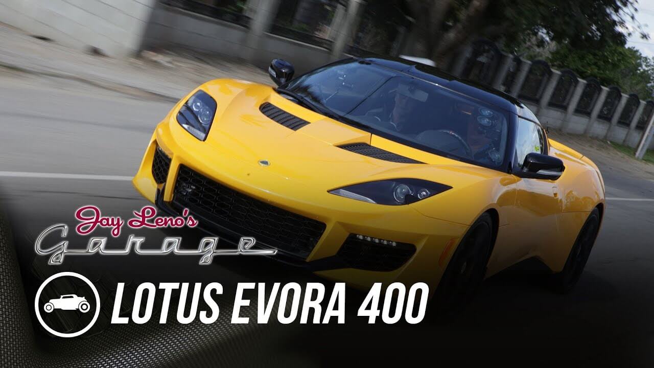 Great episode of Jay Leno’s Garage featuring Evora 400
